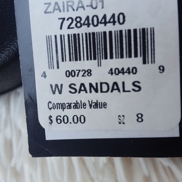 Karl Lagerfeld black  Zaira slides new with tags - Picture 5 of 7